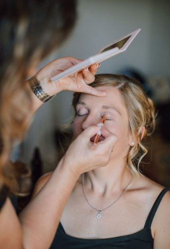 Brautmakeup schminken